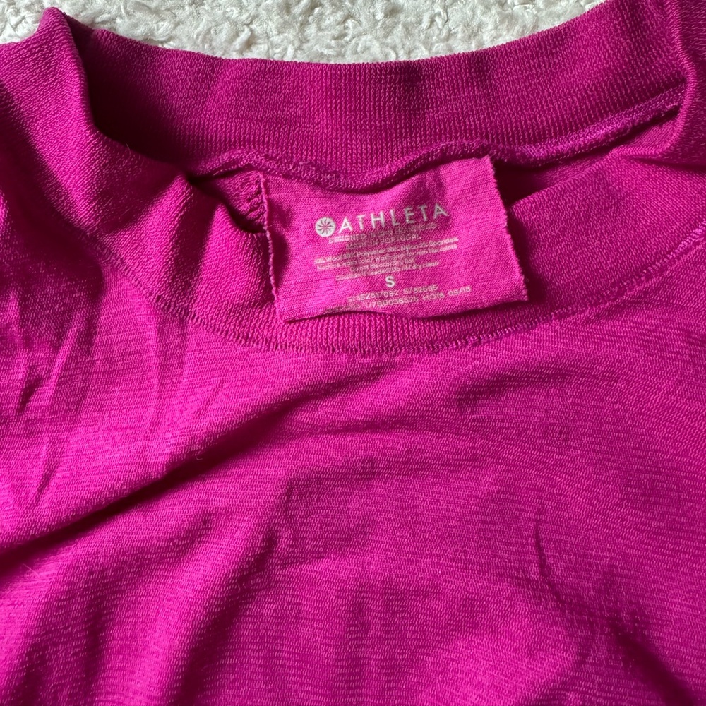 Long Sleeve Athleta Workout Shirt